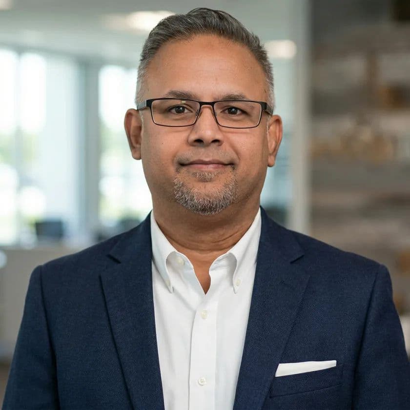 Azfar Mohammed, owner of Anchor & Beam Home Services